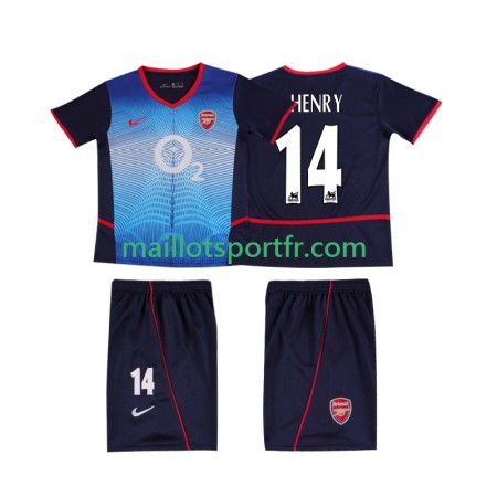 Maillot de Foot Arsenal Thierry Henry 14 2004 Retro Enfant Exterieur 2002